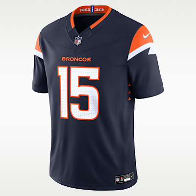 Nik Bonitto Denver Broncos Men's Nike Dri-FIT NFL Limited Jersey